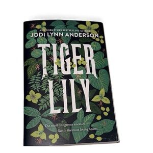 Harper Green and Black 'Tiger Lily' Book Cover